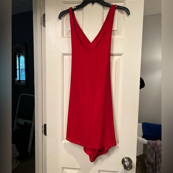 Anna Grace Dresses & Skirts - Boutique Red Dress Size Medium